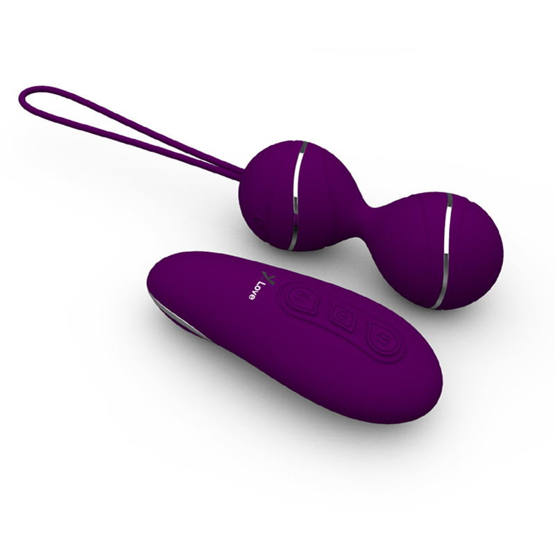 Wireless Remote Controlled Vibrating Kegel Balls - EuphoricXstasy