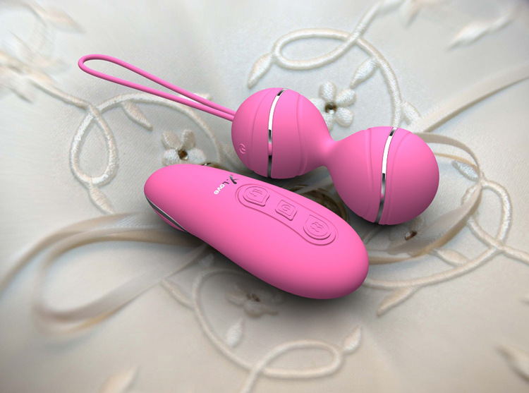 Wireless Remote Controlled Vibrating Kegel Balls - EuphoricXstasy