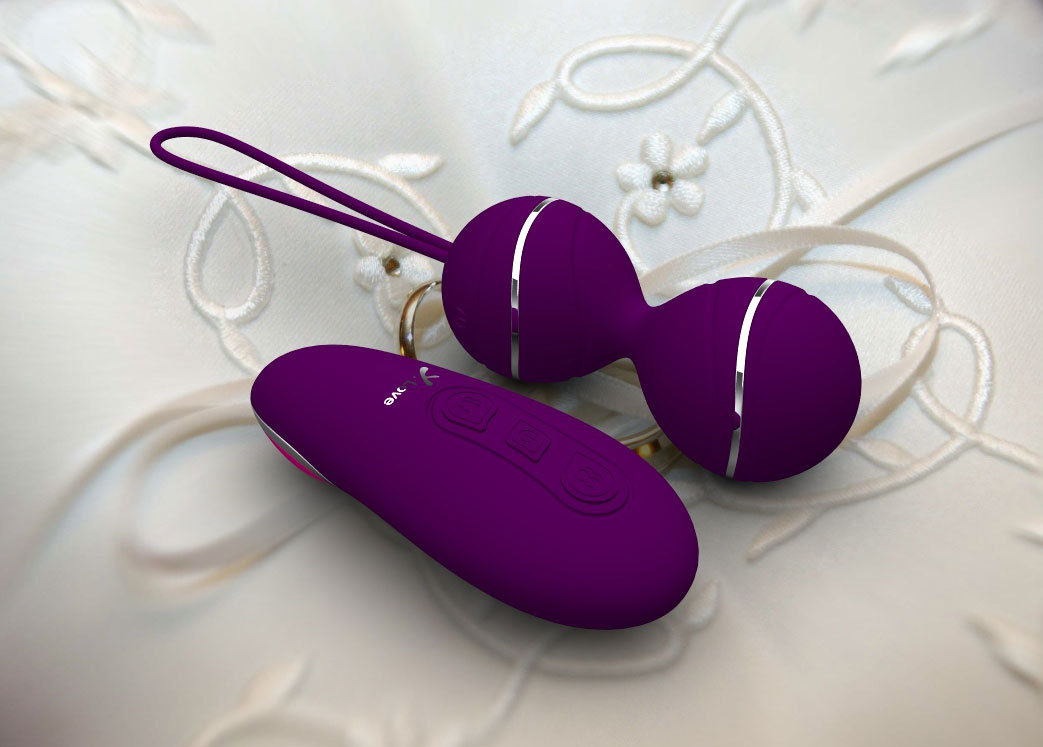 Wireless Remote Controlled Vibrating Kegel Balls - EuphoricXstasy