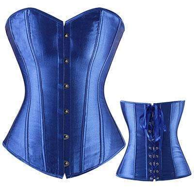 Bustier Lace up Boned Top Corset - EuphoricXstasy