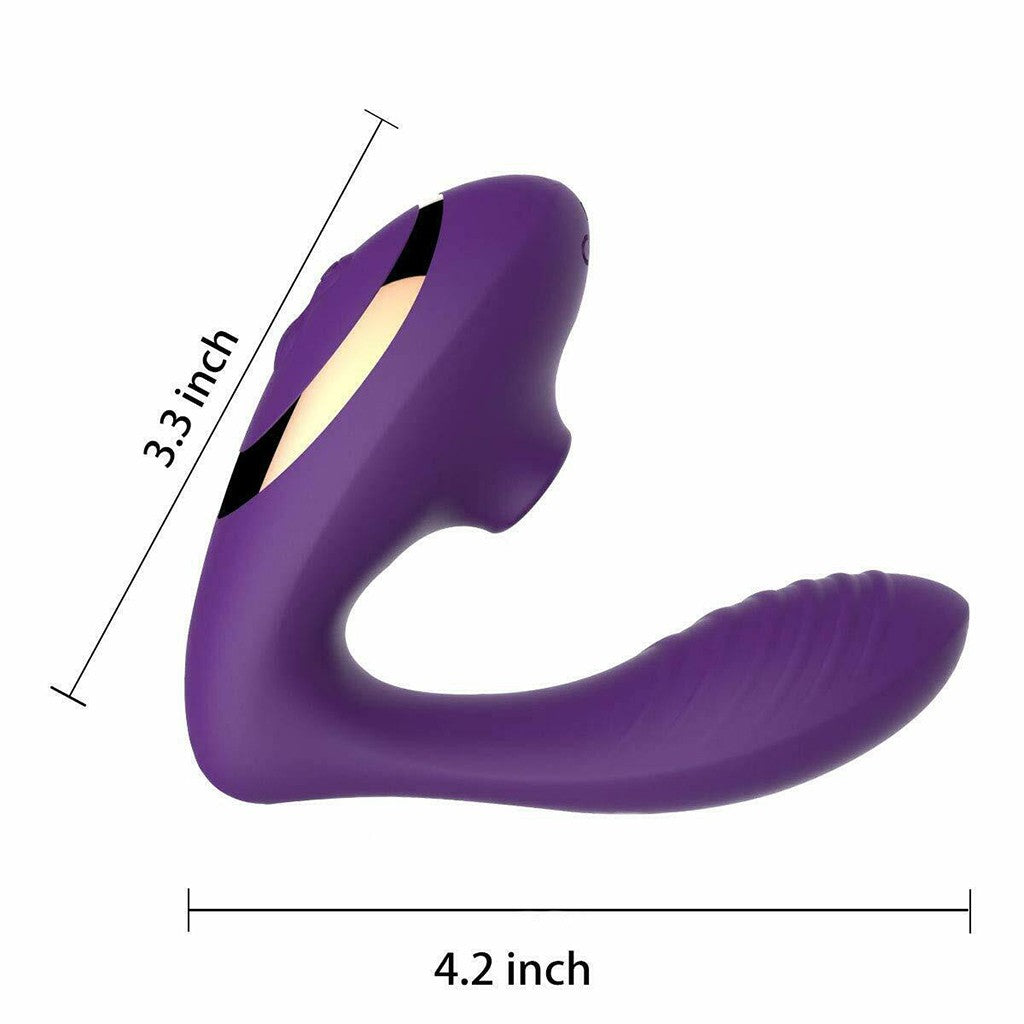 Rechargeable Clitoral Suction Vibrator - EuphoricXstasy