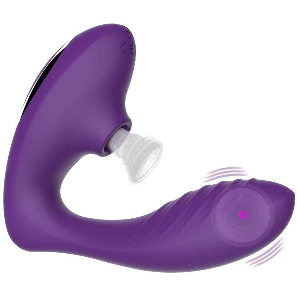 Rechargeable Clitoral Suction Vibrator - EuphoricXstasy