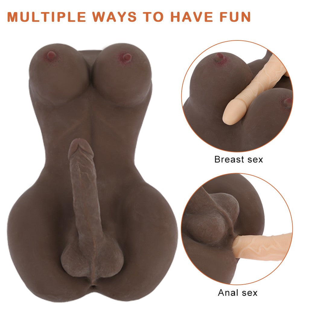 Realistic Dildo Male/Female Doll - Free Shipping - EuphoricXstasy