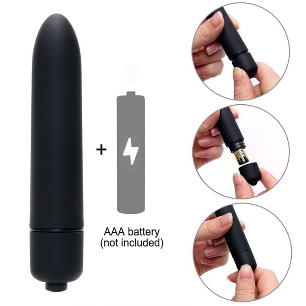 10 Speed Mini Bullet Vibrator - EuphoricXstasy